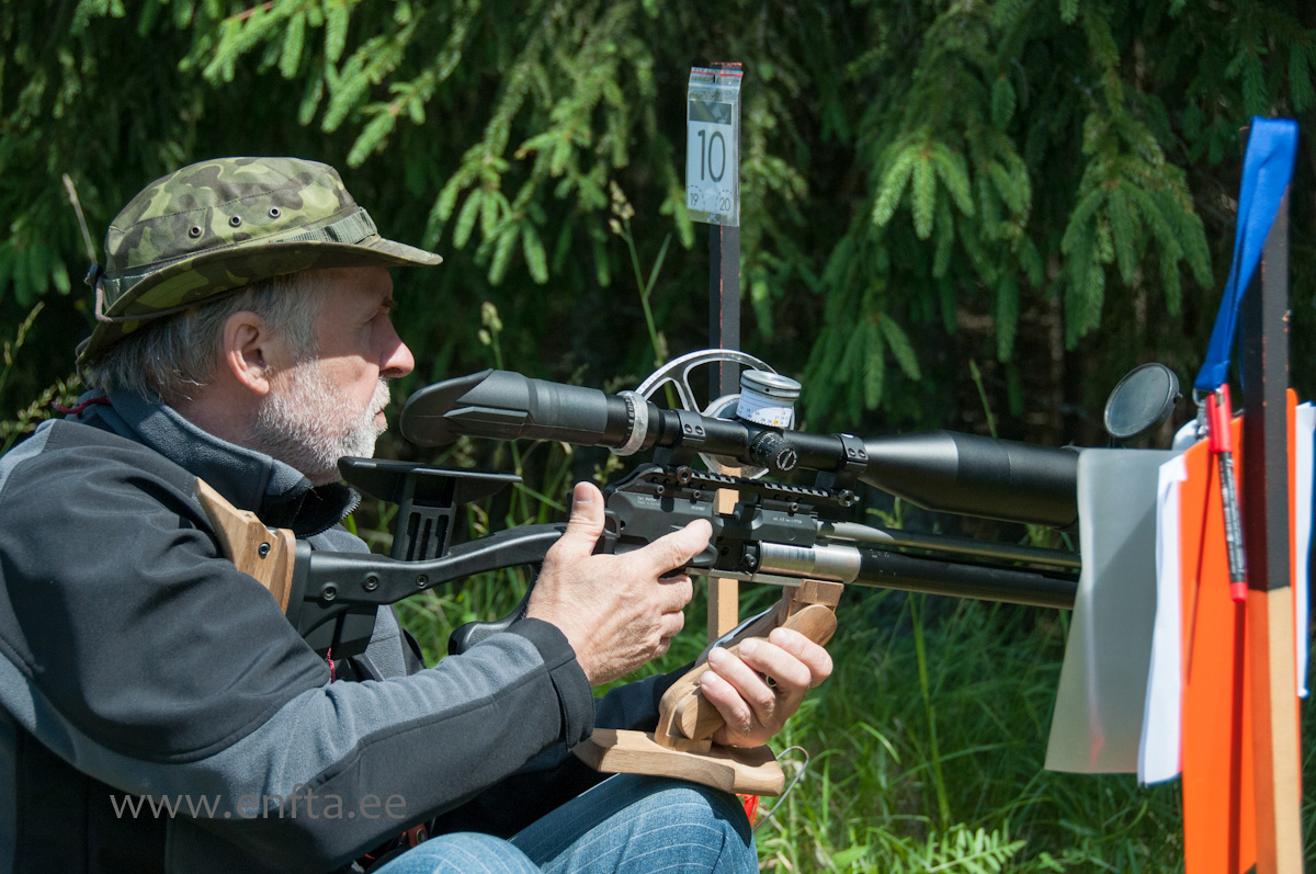 Rein S. Reinu, Hämmerli AR20 FT, Nikko Stirling Targetmaster 10-50x60